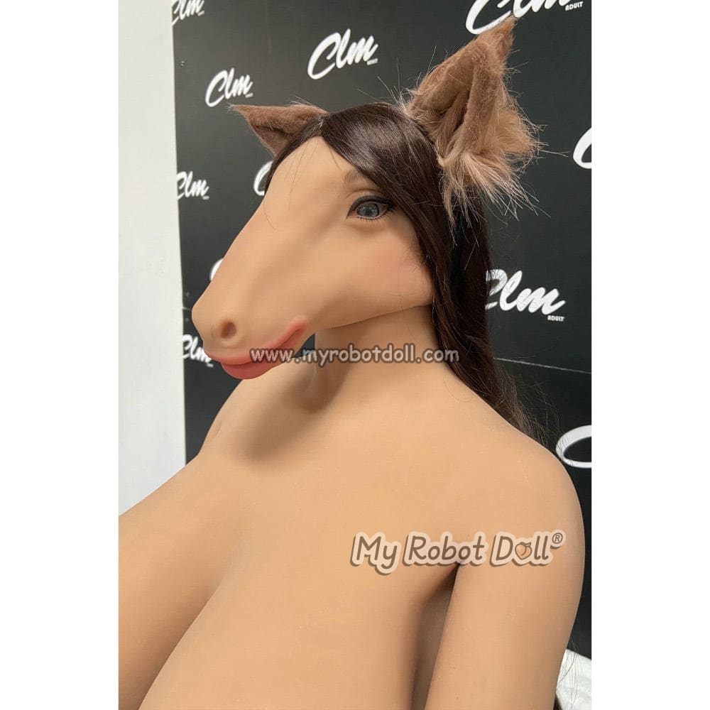 TPE Sex Doll Climax Doll Head Horse 140cm Horse Body 