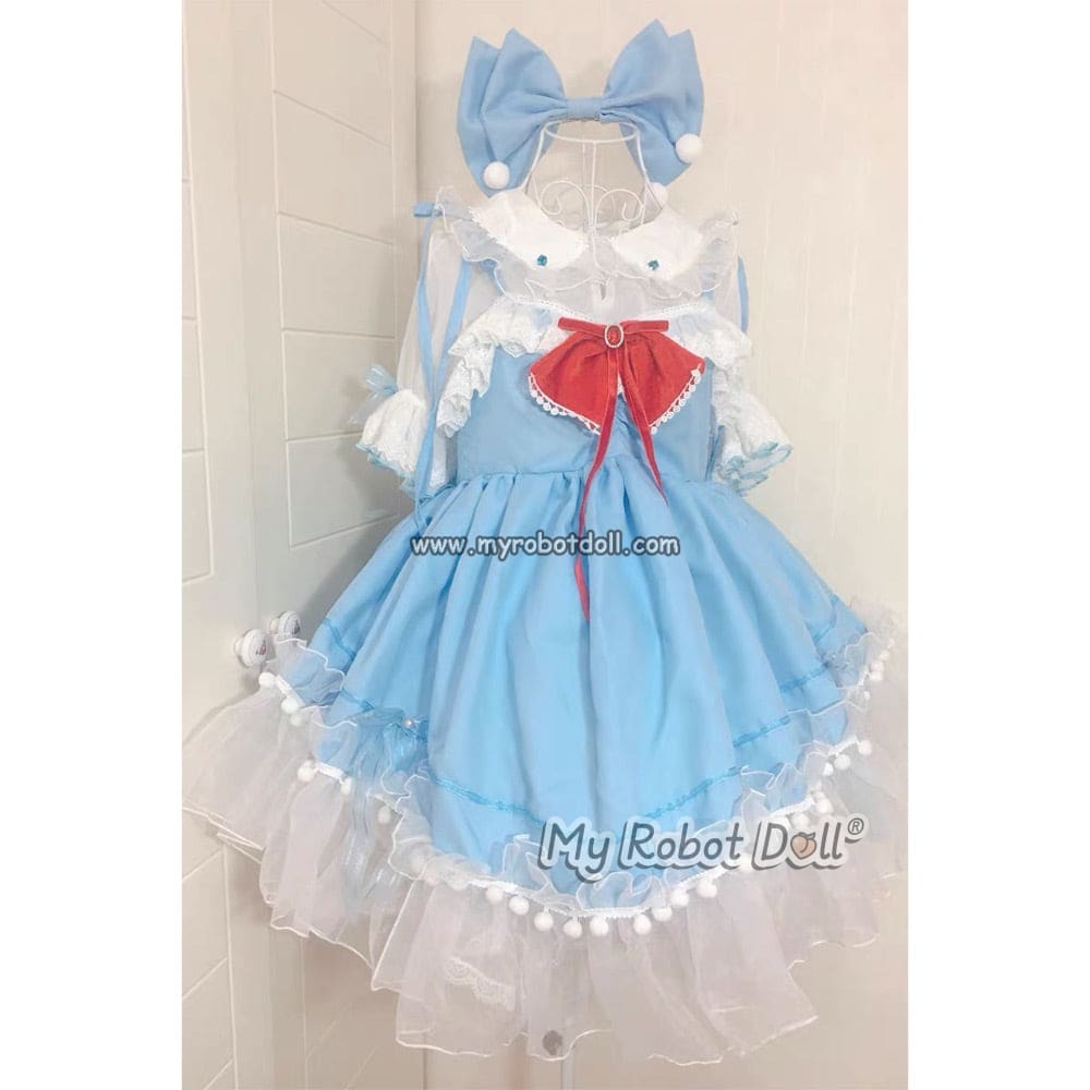 Cosplay Outfit For Cirno Anime Doll Accessory