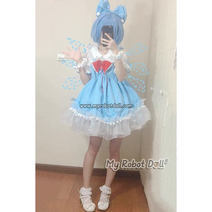 Cosplay Outfit For Cirno Anime Doll Accessory