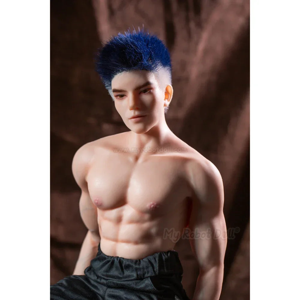 Male Sex Doll Aimo Qita - 62Cm / 1’12’’ Full Silicone With Implanted Hair