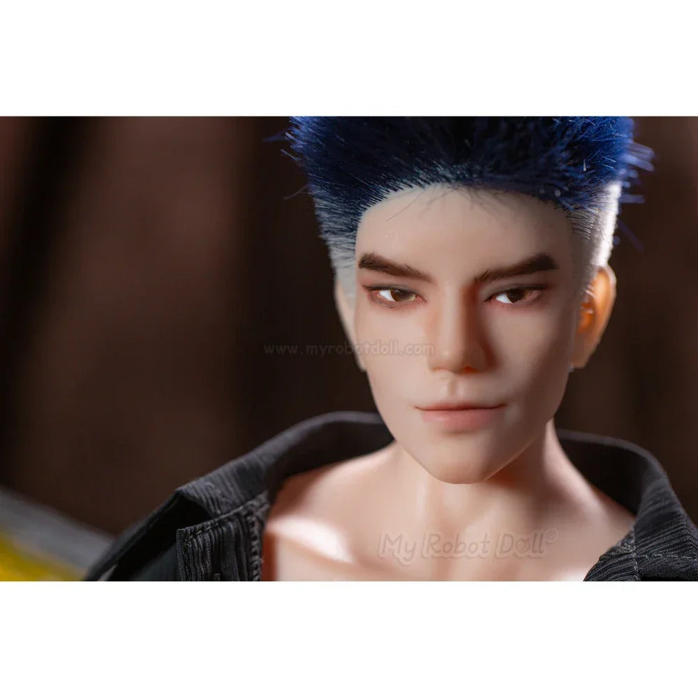 Male Sex Doll Aimo Qita - 62Cm / 1’12’’ Full Silicone With Implanted Hair