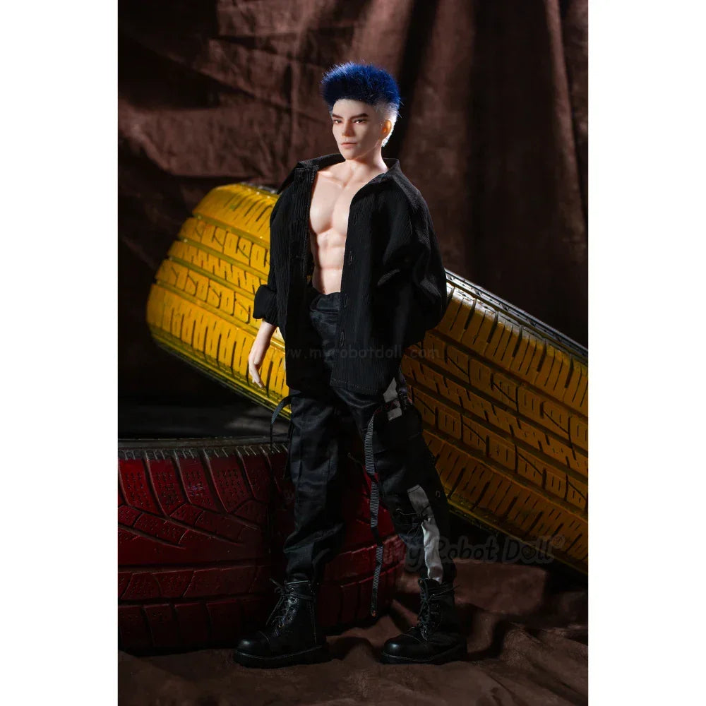 Male Sex Doll Aimo Qita - 62Cm / 1’12’’ Full Silicone With Implanted Hair