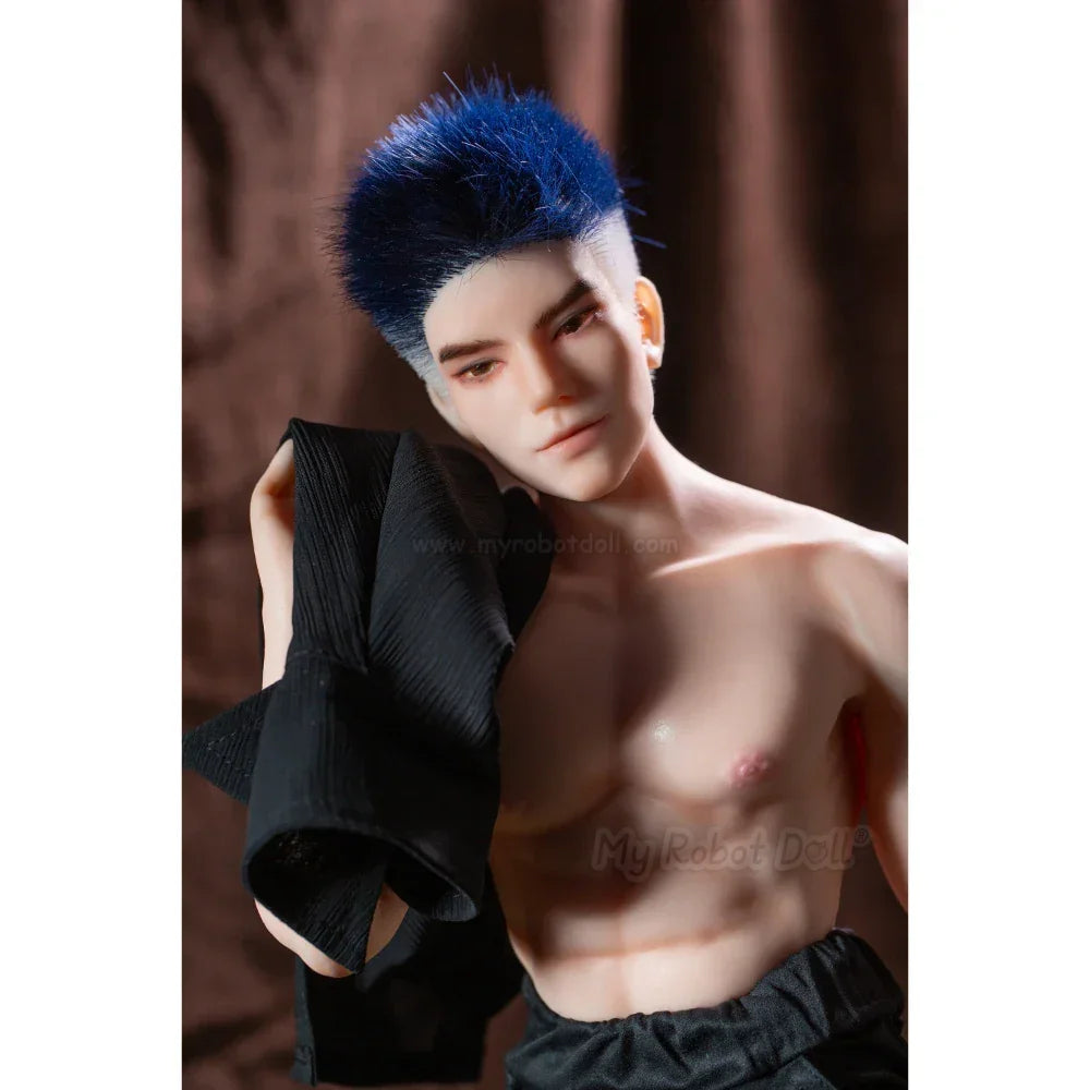 Male Sex Doll Aimo Qita - 62Cm / 1’12’’ Full Silicone With Implanted Hair