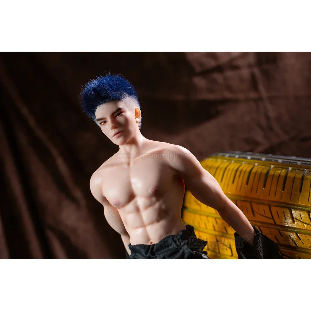 Male Sex Doll Aimo Qita - 62Cm / 1’12’’ Full Silicone With Implanted Hair