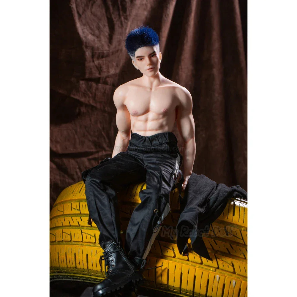 Male Sex Doll Aimo Qita - 62Cm / 1’12’’ Full Silicone With Implanted Hair