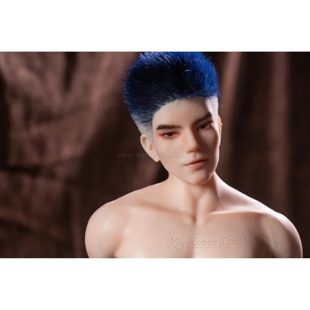 Male Sex Doll Aimo Qita - 62Cm / 1’12’’ Full Silicone With Implanted Hair