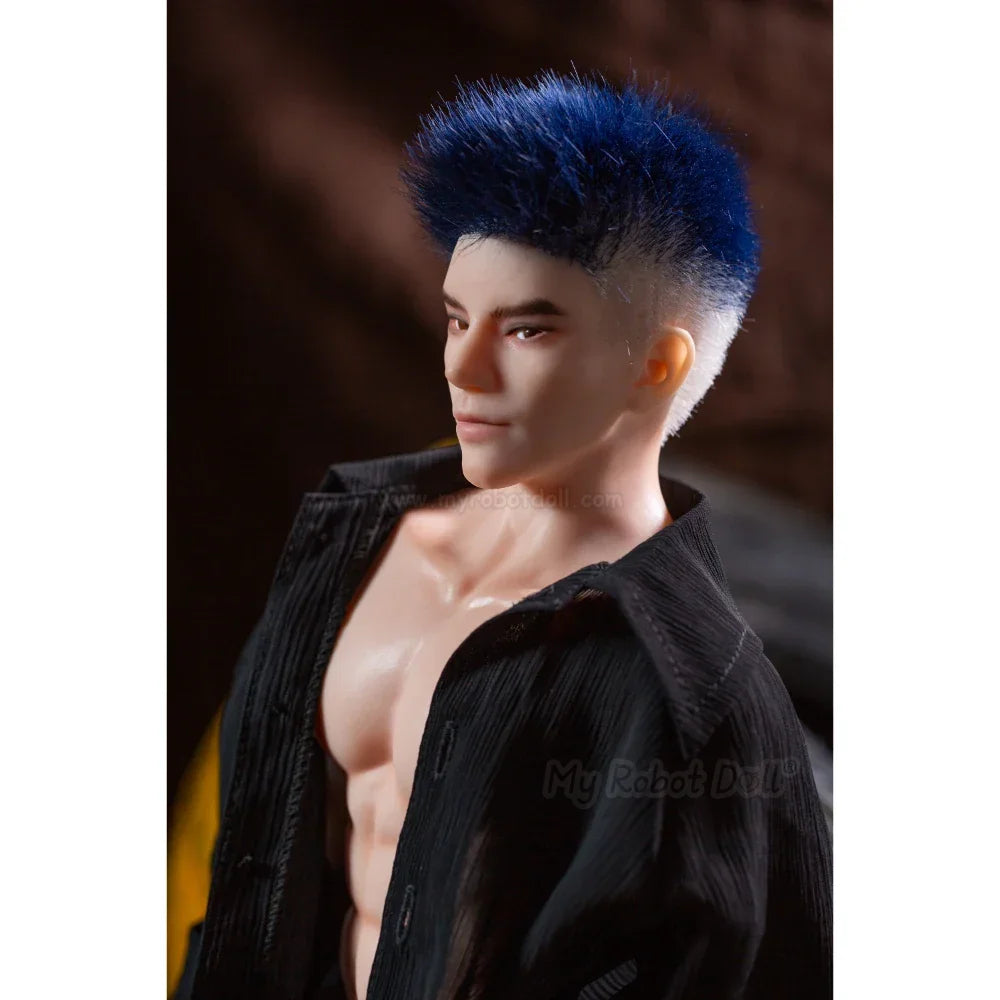 Male Sex Doll Aimo Qita - 62Cm / 1’12’’ Full Silicone With Implanted Hair