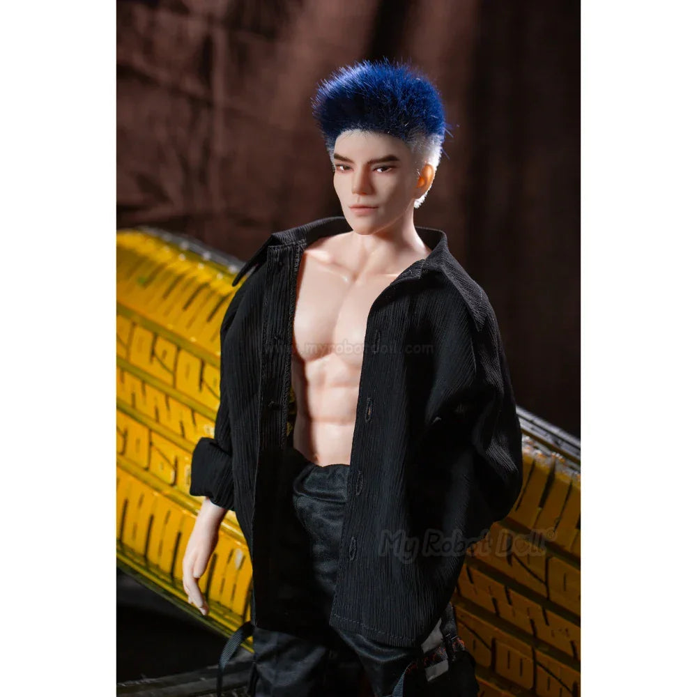 Male Sex Doll Aimo Qita - 62Cm / 1’12’’ Full Silicone With Implanted Hair