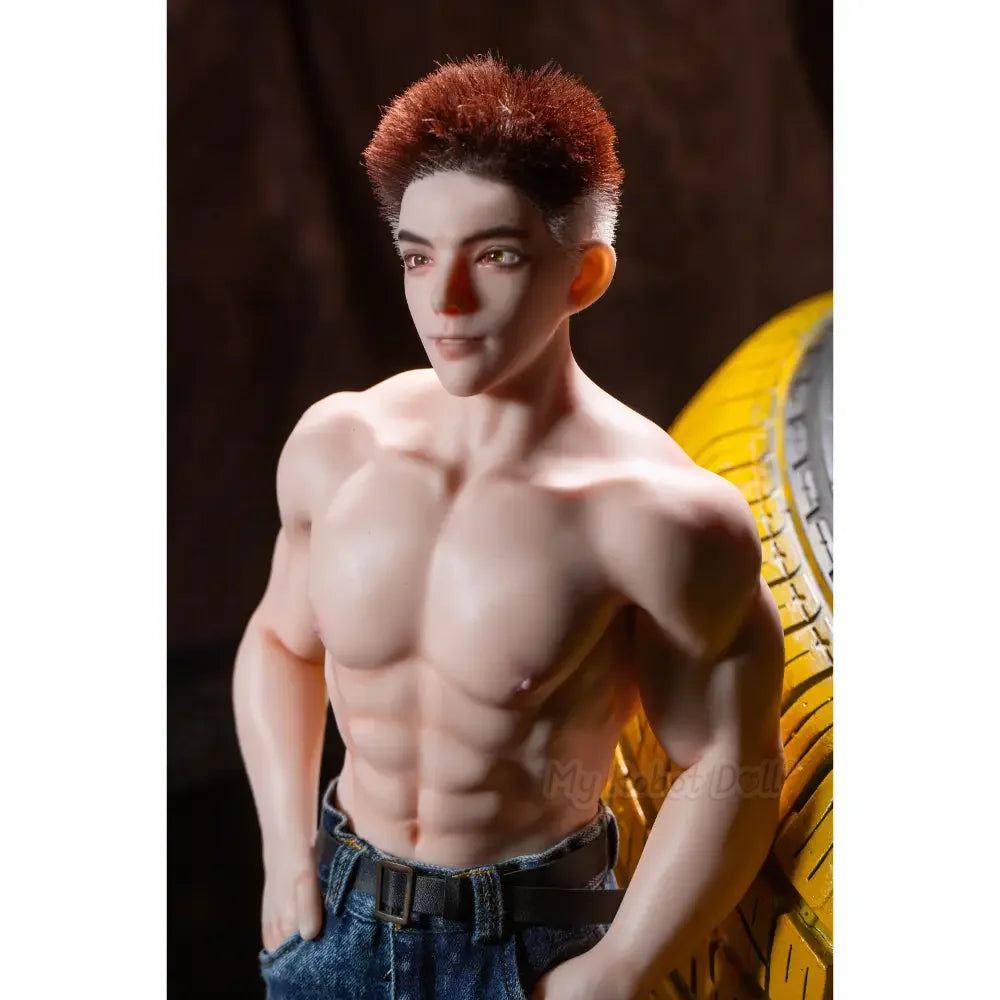 Male Sex Doll Wolf Qita - 63Cm / 2’1’’ Full Silicone With Implanted Hair