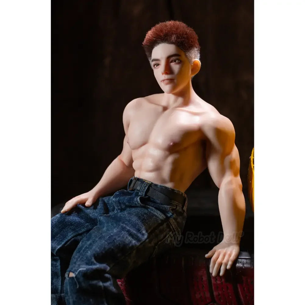 Male Sex Doll Wolf Qita - 63Cm / 2’1’’ Full Silicone With Implanted Hair