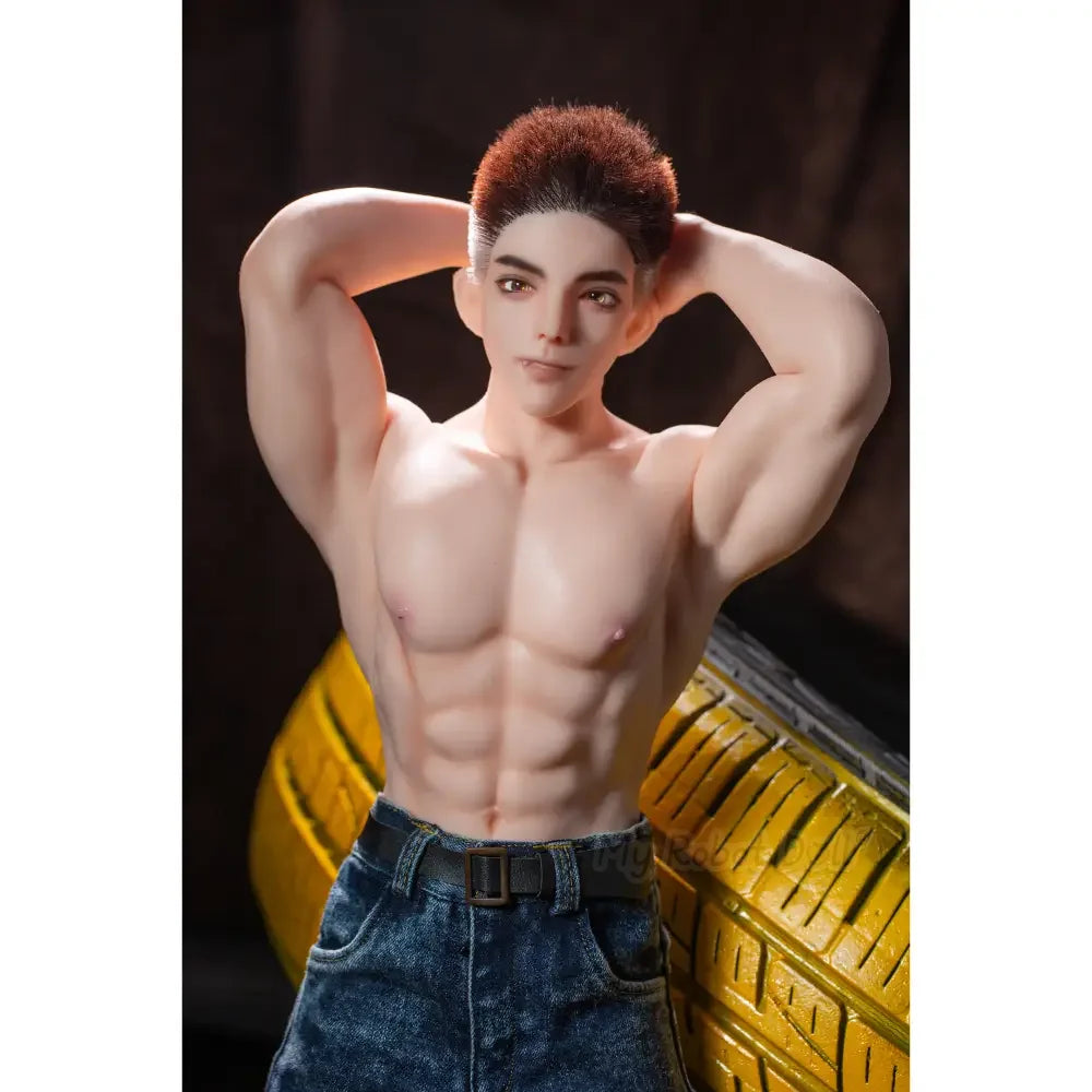 Male Sex Doll Wolf Qita - 63Cm / 2’1’’ Full Silicone With Implanted Hair