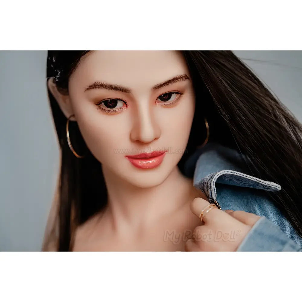 Sex Doll Head R13 Ros-Crystal Hr - 165Cm / 5’5’’ Full Silicone