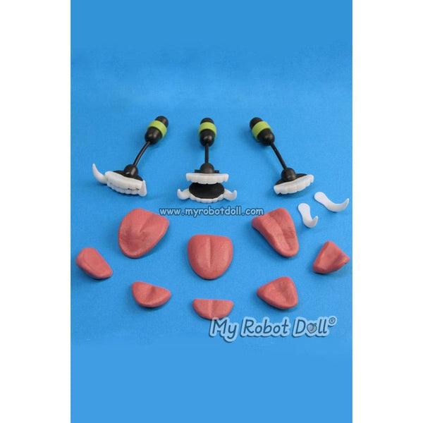 Sex Doll Orc Teeth Tongue Set by WM Doll