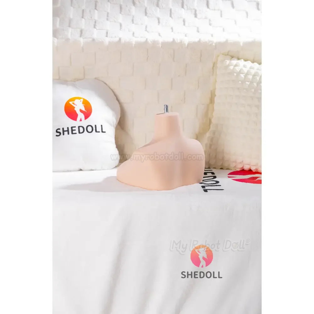 Sex Doll Silicone Head Bust By Shedoll - Big Breasts Accessory