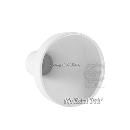 Sex Doll White Plastic Head Stand M16 Compatible For Dolls Accessory