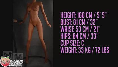 Sex Doll Head #273 WM Doll - 166cm C Cup / 5'5" - In Stock USA