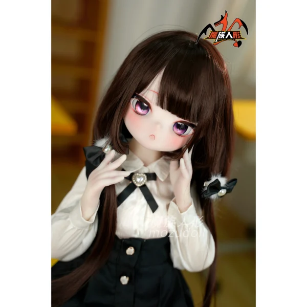 Anime Doll Head #38-Miko Mozu Doll - 85cm / 2'9" - Image 3