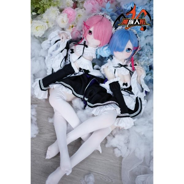 Anime Doll Head#35-Rem Mozu Doll - 85cm / 2'9" - Image 9