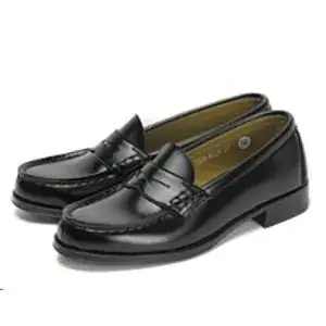 JK Black Leather Shoes