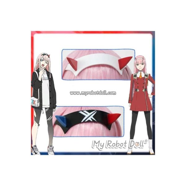 Cosplay Headband for Zero Two Anime Doll - Image 4