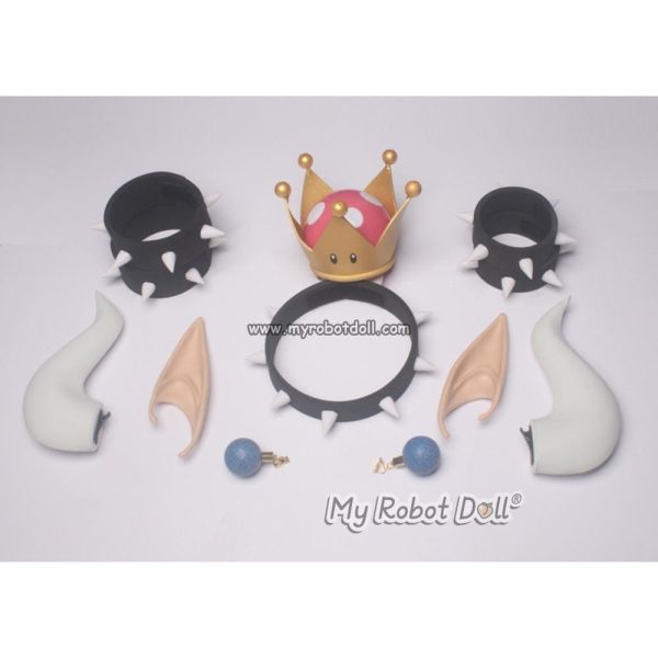 Cosplay Jewelry Set for Evil Princess Peach Anime Doll - Image 3