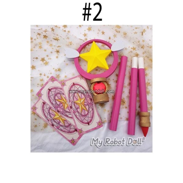 Cosplay Magic Rod for Cardcaptor Sakura Anime Doll V2 - Image 5