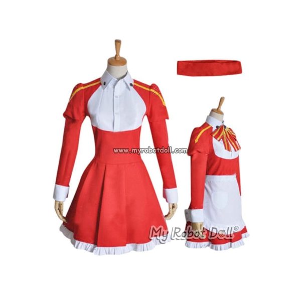 Cosplay Maid Outfit for Rika Shinozaki Sword Art Online Anime Doll - Image 5