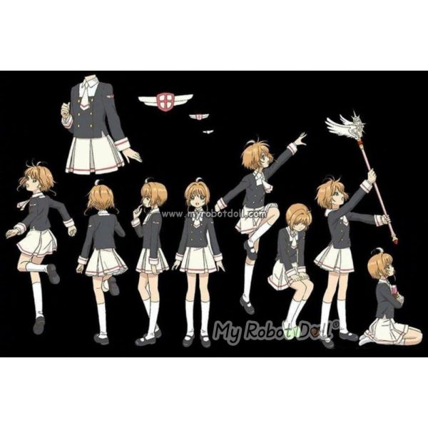 Cosplay Outfit for Cardcaptor Sakura Anime Doll V2 - Image 5