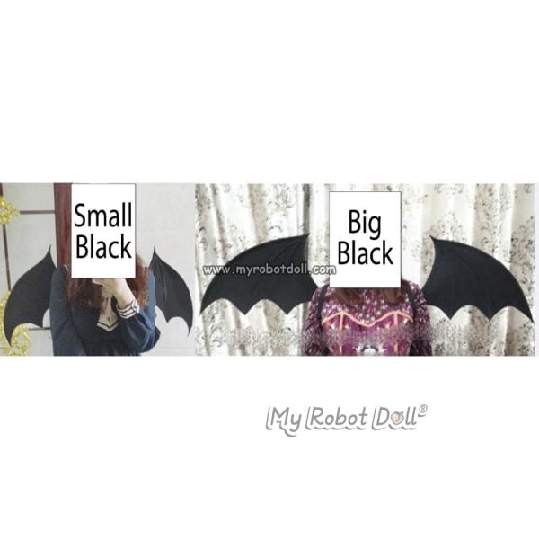 Cosplay Vampire Wings for Remilia Scarlet Touhou Anime Doll - Image 3