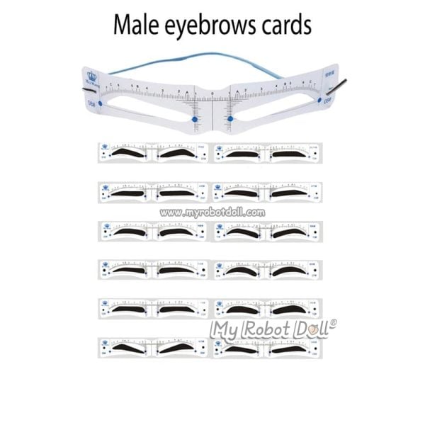 Eyebrows Makeup Kits for Sex Dolls