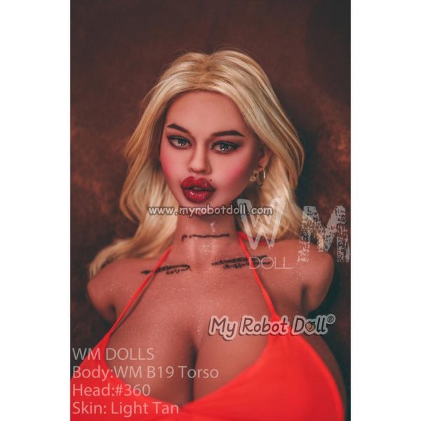 Torso Sex Doll Benthay WM Doll Head #360 - 122cm B19 / 4'0" - Image 2