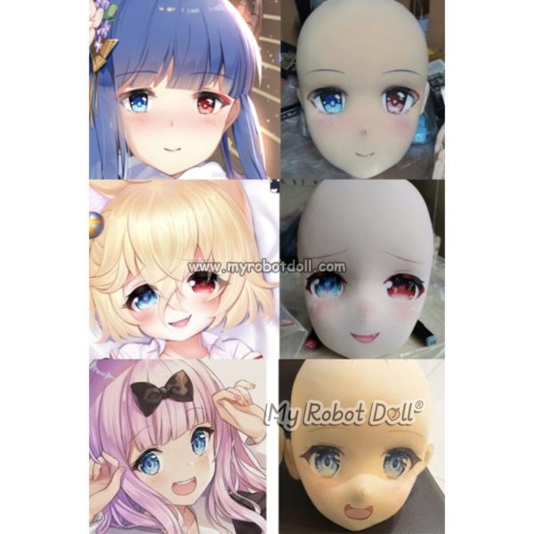 Create Your Female Fabric Anime Face - Sex Doll Heads for Fabric Dolls - Image 3