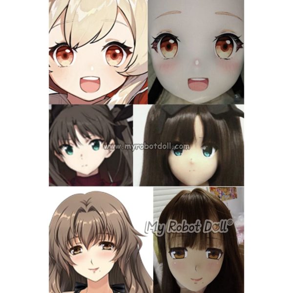 Create Your Female Fabric Anime Face - Sex Doll Heads for Fabric Dolls - Image 7