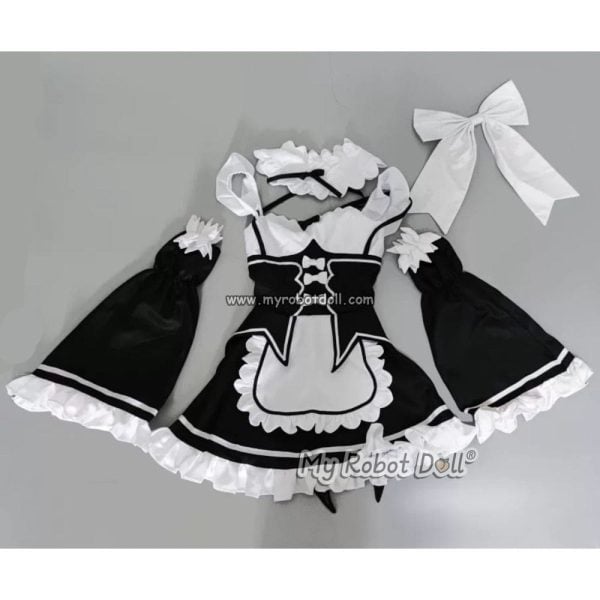 Cosplay Outfit for Rem Anime Doll - Image 2