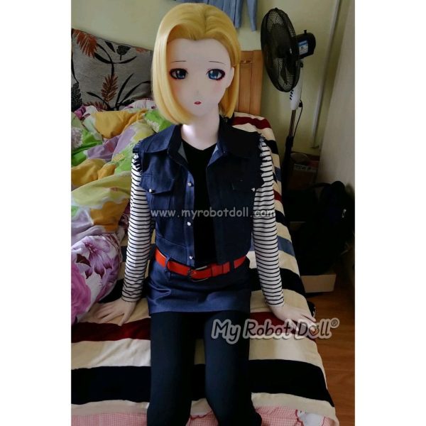 Fabric Anime Doll Happy Doll Head #22 - 126cm to 168cm - 168cm / 5'6" in the pictures - Image 5