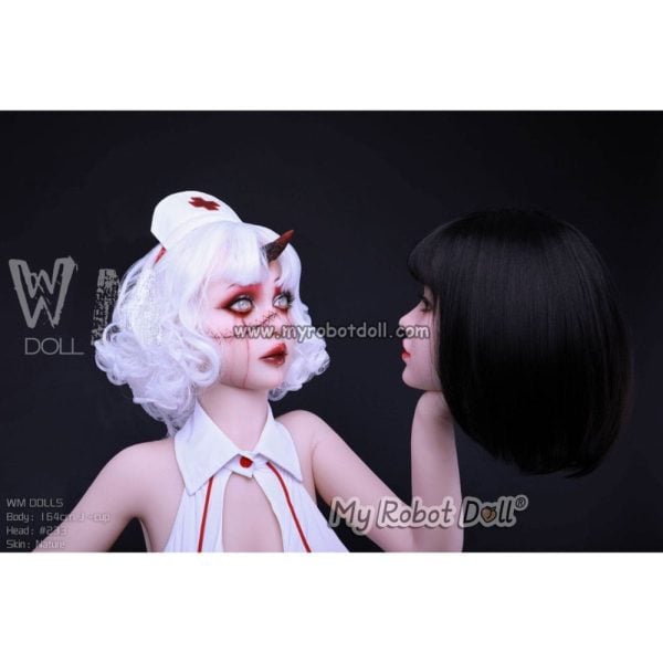 Sex Doll Head #233 WM Doll - 164cm J Cup / 5'5" Halloween Makeup - Image 10