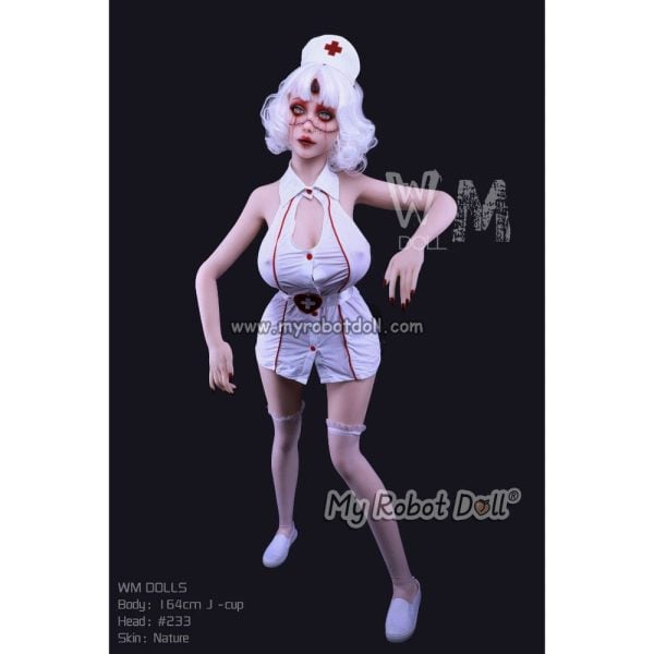 Sex Doll Head #233 WM Doll - 164cm J Cup / 5'5" Halloween Makeup - Image 14