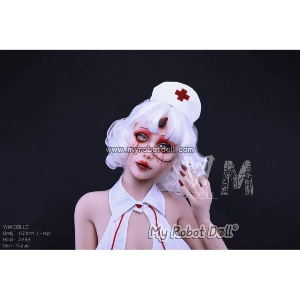 Sex Doll Head #233 WM Doll - 164cm J Cup / 5'5" Halloween Makeup - Image 13