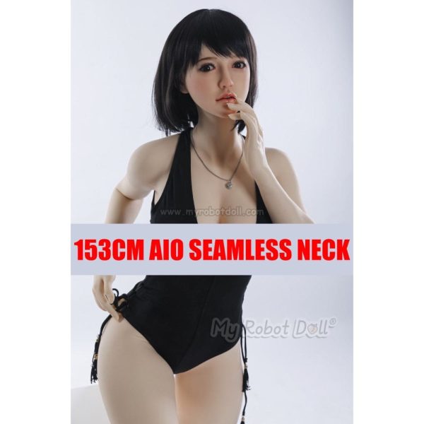 Sex Doll Head AIO153#26 Sanhui - 153cm / 5'0" - All-in-one Seamless Neck