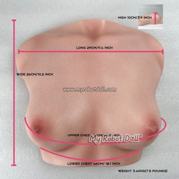 CLM Classic Climax Doll Silicone Toy Si-B-61 Cinnamon - Image 2