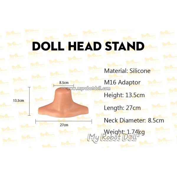 Irontech Sex Doll Silicone Head Stand - Image 2