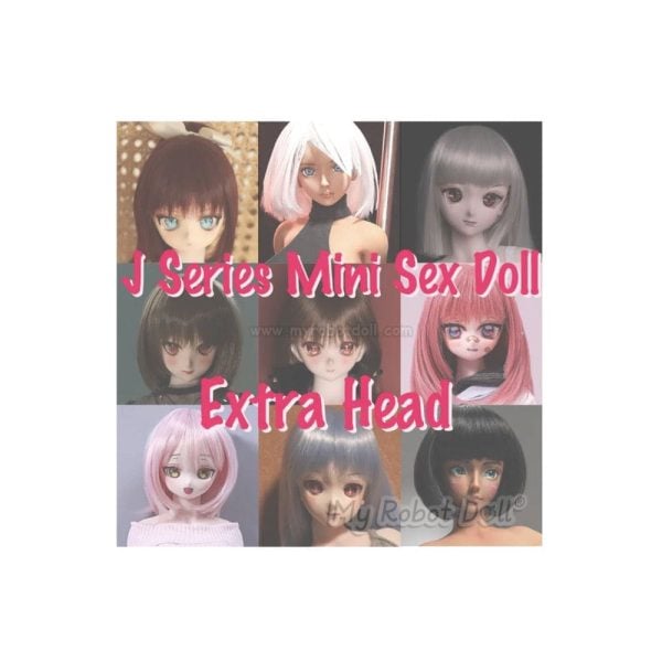 Climax Doll Heads for Mini Dolls - J Series