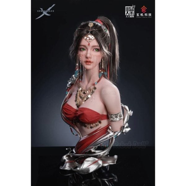 Limited Edition: Collectible Bust Statue of Princess Lylian by TG Studio & ManYou Studio, Licensed by Wlop - Image 4