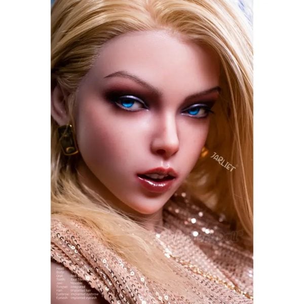 Sex Doll ROS-Nicole Jarliet Doll - 148cm / 4'10" - Silicone head and TPE body With Implanted Hair - In Stock USA - Image 22